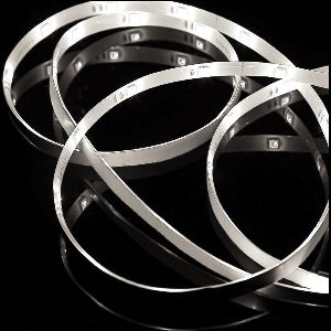 1 Meter Slimme ledstrip (30leds/m, waterproof) - koud wit + ontvanger