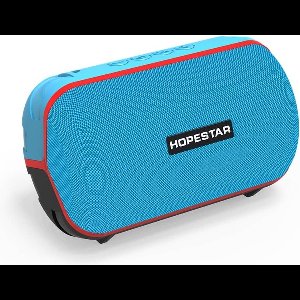 Hopestar T6 Mini Blauw -luidspreker Draagbare draadloze luidspreker Draagbare waterdichte luidspreker Soundbar