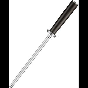 Professionele Slijpstaaf met diamanten coating | Voor Damascus stalen messen | Handvat van Ebbenhout | HEZHEN B1Z Series