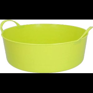 Vplast Emmer V-Trug - Flexibele emmer - UV bestendig - Kunststof - 6 Liter - Limoen