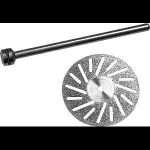 Donau Elektronik 1646 Diamanten doorslijpschijf Diameter 22 mm Metaal, Glas, Epoxide 1 stuk(s)