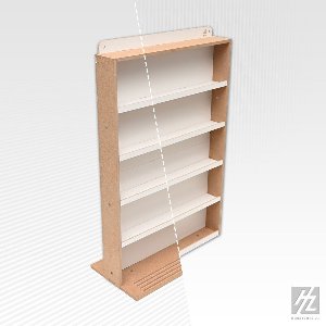 HobbyZone S4S Modular Paint Hanger x5 – Modulair Verfrek voor Hobbyverf - opbergsysteem voor verfpotjes