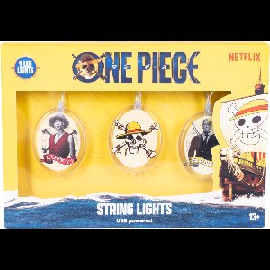 One Piece - lichtsnoer - met personages - 12 warmwitte leds - 2 meter - USB-C