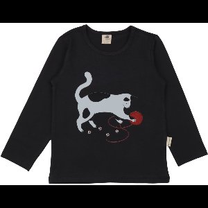 Walkiddy® Kinder Shirt - Jongens & Meisjes – Antracite serie – Maat 104 – GOTS-gecertificeerd Biologisch Katoen | Comfort & Duurzaamheid voor Kinderen