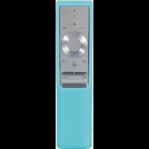 Ibley Beschermhoes voor Samsung BN59-01358B afstandsbediening – Glow in the dark blauw – Siliconen Remote Case