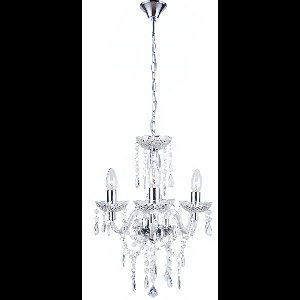 Toolight Ebt006-3Cp Hanglamp - Transparant - 123X70X31Cm