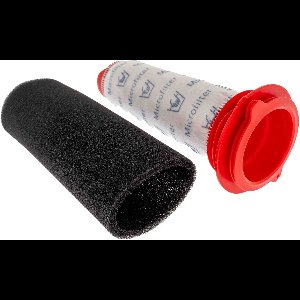 Poltisteam, gelijkwaardige aan origineel, Filterset geschikt voor Bosch Athlet & Siemens Extreme Cordlesspower – Vervangt 7541775 & 754176