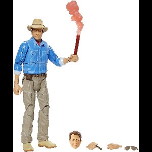 Verzamelbaar Actiefiguur Dr. Alan Grant - Jurassic Park/World Collectie