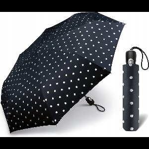 Pierre Cardin Paraplu Dagelijks - Zwart/Zilver, Automatisch