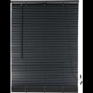 Timlux - Jaloezie Hout - 25mm - 100x175 cm Donkergrijs