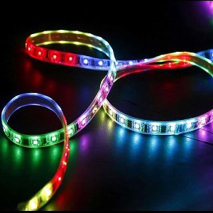 5 Meter  Slimme ledstrip (30leds/m, waterproof)  - RGB + ontvanger