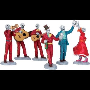 Lemax - Fiesta De Los Muertos -  Set Of 6