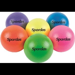Spordas Neon foamballen set opvallende ballen.