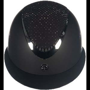 Ruitercap veiligheidshelm Alarion Diamond zwart/zilver maat M (55-57 cm)