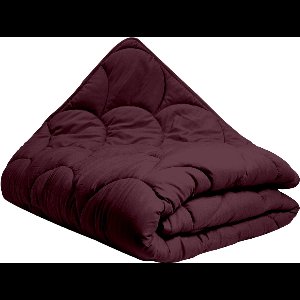 All in One Wasbaar Dekbed Easy 200x200 - Dekbed zonder overtrek - Hoesloos dekbed - Eazy dekbed - Gekleurd dekbed - All Year Winterdekbed & Zomerdekbed - Tweepersoons Dekbed - Burgundy- Dekbedden