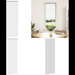 vidaXL Rolgordijn verduisterend 45x130cm stofbreedte 40,7 cm polyester - Rolgordijn - Rolgordijnen - Dag- En Nachtgordijn - Verduisterend Rolgordijn