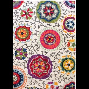 Easy Living - colores-col-01 Vloerkleed - 200x300  - Rechthoek - Laagpolig Tapijt - Modern - Meerkleurig