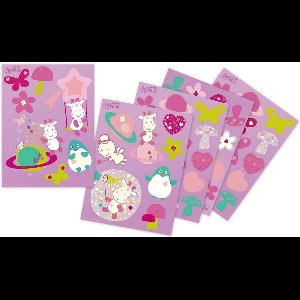 Muurstickers giraffe