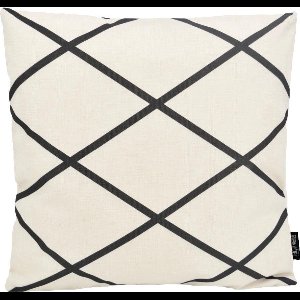 Criss Cross / Kruis Square Kussenhoes | Katoen/Linnen | 45 x 45 cm