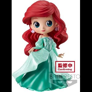 Bandai Banpresto The Little Mermaid - Disney Characters - Q Posket Figuure - Ariel Princess Dress Glitter Line