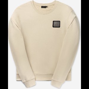 AB Lifestyle - Trui - Loose-Fit Metal Crewneck | Fog - Heren - Maat: M