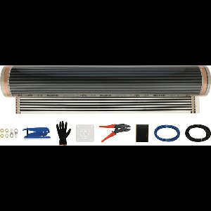 Livn Infrarood Verwarming Vloerverwarming Basic Set 20m2 - Compleet doe-het-zelf pakket - Bedienbaar via App