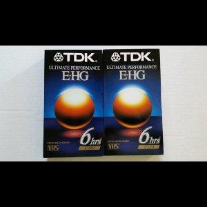 TDK E-HG T-120 Videocassette