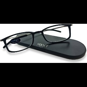 Read Eyewear CHAP04B Ultem leesbril +1.50 - Mat zwart - Aluminium