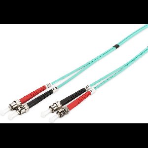 Digitus DK-2511-10/3 Glasvezel kabel 10 m ST/BFOC Blauw