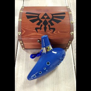 STL Zelda Ocarina - Tenor C - 12 gaten - Keramiek