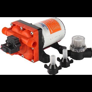 Membraanpomp / drinkwaterpomp / waterpomp, 12V, 18.9 L/min, 3.8 bar