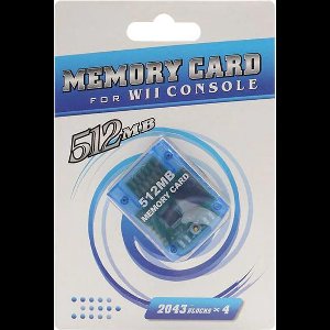 Cablebee 512MB geheugenkaart geschikt voor Nintendo Gamecube