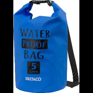 DELTACO WAP-100 Draagtas met waterafstotend materiaal - 5 Liter - Blauw
