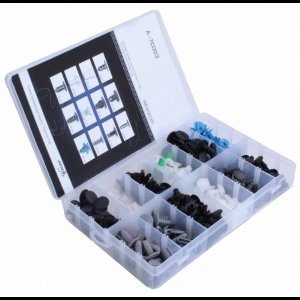 fiat autoclips assortiment 308 delig - klemmen - deurpaneel clips - interieurclips - asta