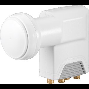 Goobay Universele Quad LNB - 40 mm (verguld)