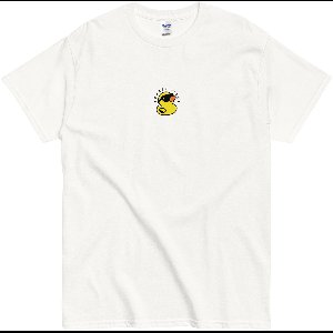 Grappig Dames en Heren Zomer Sferen T Shirt - Cartoon Badeendje Summer Vibes - Wit - S