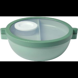 Bento Lunchbowl Vita - Nordic Sage - Lekvrij En Vaatwasserbestendig - Magnetrongeschikt - BPA-Vrij - Duurzame Lunchkom Voor Onderweg