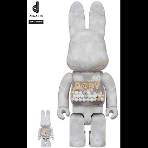 400% & 100% Rabbrick set - My First Rabbrick Baby (Marble Stone)