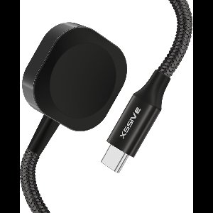 Oplader geschikt voor Apple Watch - Magnetische Oplaadkabel - USB-C - Zwart