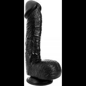 King-size Dildo Raptor 5.5 x 27 cm - zwart