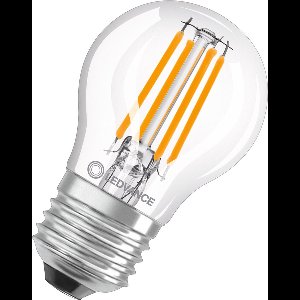 Ledvance - Classic LED E27 Peer Filament Helder 5.5W 806lm - 827 Zeer Warm Wit | Vervangt 60W