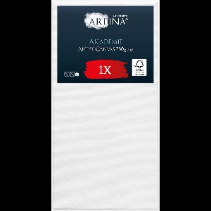 Artina Akademie – Schilderdoeken Canvas 50x100 cm – Spieraam van FSC® Hout – Wit Canvas 100% Katoen – 280 g/m145