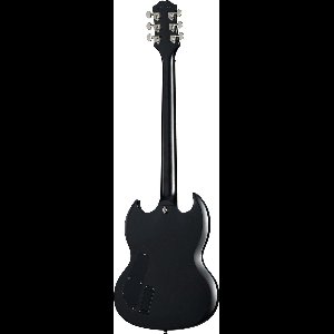 Epiphone Prophecy SG Aged Jet Black Metallic - Double Cut modellen