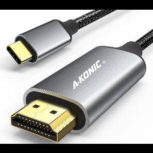 USB C naar HDMI kabel - USB C HDMI kabel - HDMI naar USB C kabel - 4K Ultra HD - Premium