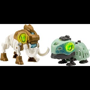 Silverlit BIOPOD Duo set - Bouw je eigen Dino - Oplichtende ogen - Met geluid