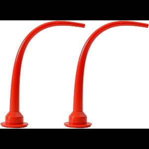 Bouwkit - 2 stuks Breeuwmondstuk Verlengen Kit - Vervangende Verlenggereedschap - Gebogen