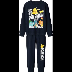 NAME IT NKMDAMIEN POKEMON LS NIGHTSET NOOS SKY Jongens Nacht setje - Dark Sapphire