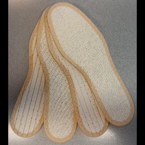 Debe Ultra Soft 'n Soja Inlegzolen maat 36 - 2 paar - Zacht - Badstof - Latex - Dames/Vrouwen & Heren/Mannen - Jonges & Meisjes