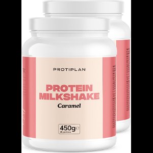 Protiplan - Protein Milkshake Caramel - 2 stuks - 2 x 450 g - Eiwitdieet - Low carb