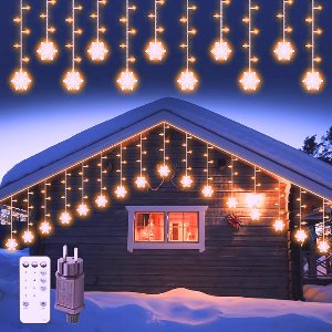 Magische 11.5M Kerstverlichting Voor Buiten - Ijsregen Lichtketting Met 240 LEDs - 8 Modi - IP44 - Perfect Voor Feestelijke Versiering Van Raam - Balkon En Terras